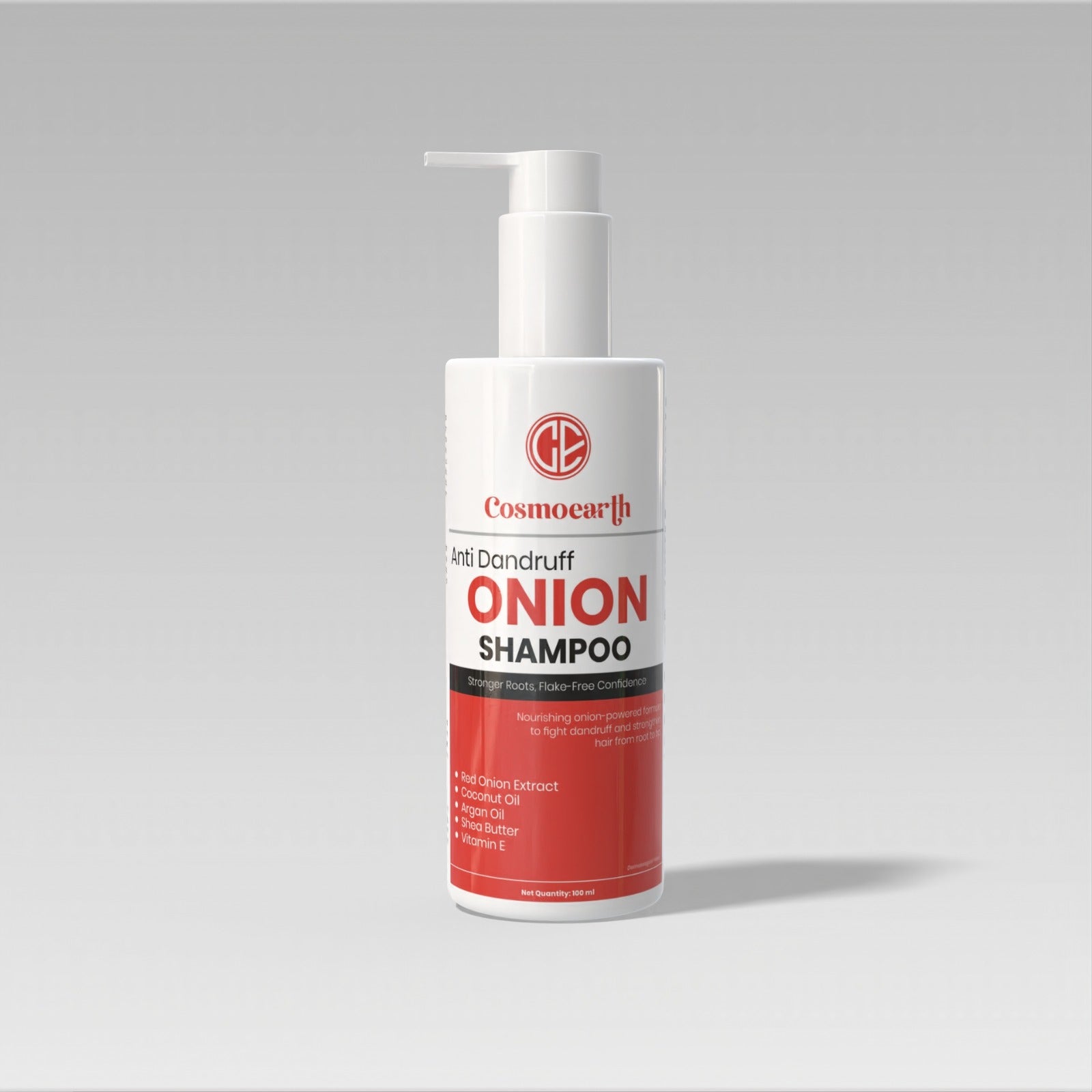 Cosmoearth Anti Dandruff Onion Shampoo – Red Onion Extract – 100 ml