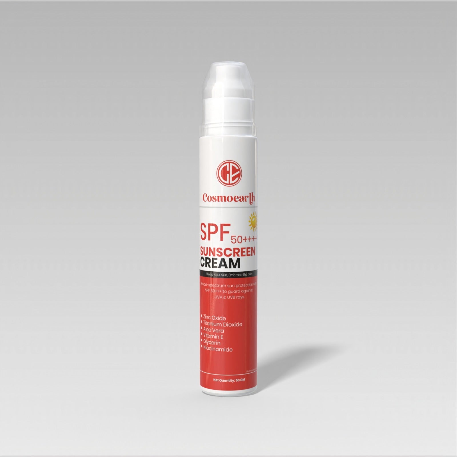 Cosmoearth SPF 50+++ Sunscreen Cream – 50 ml