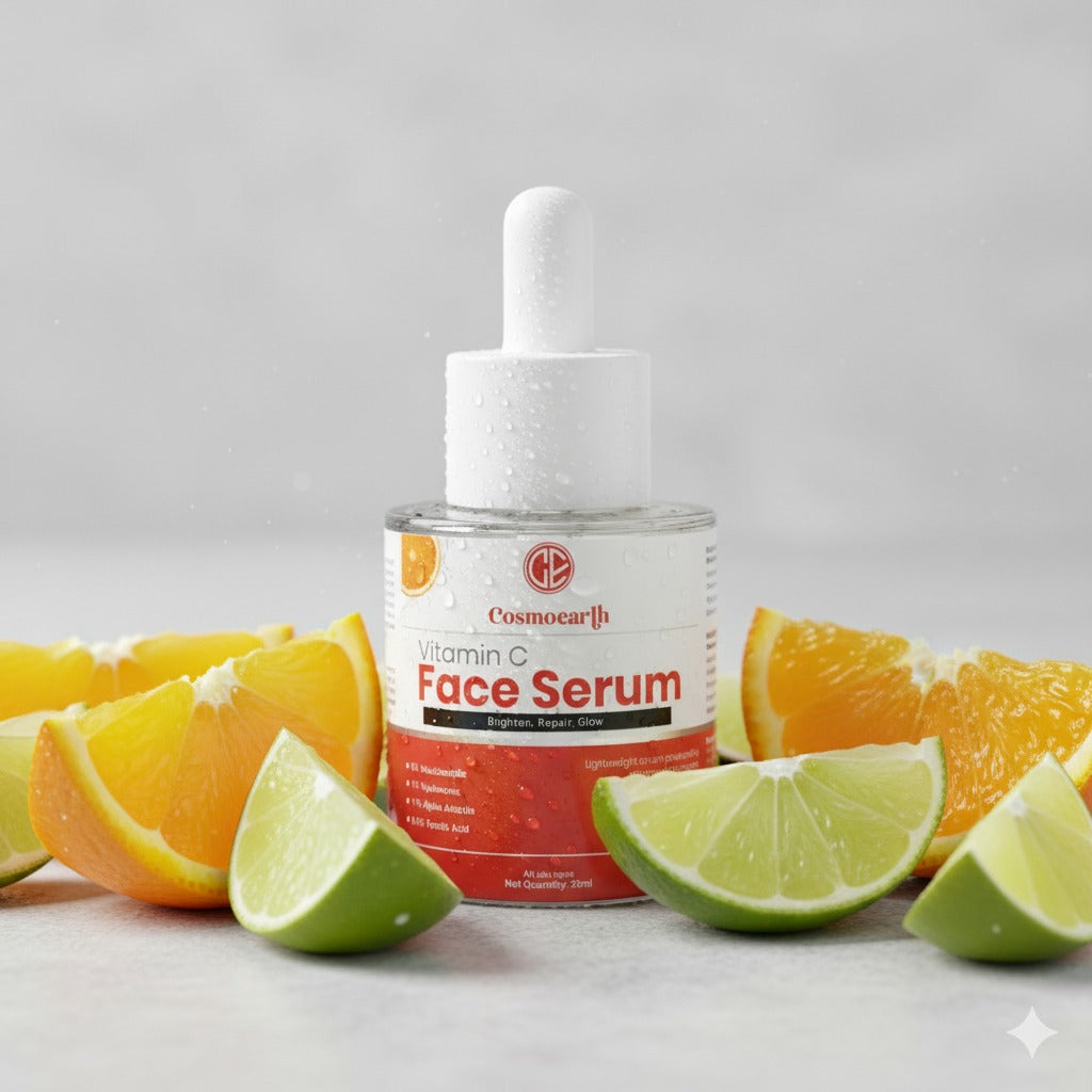 Cosmoearth Vitamin C Face Serum - Brighten, Repair & Glow - 30ml